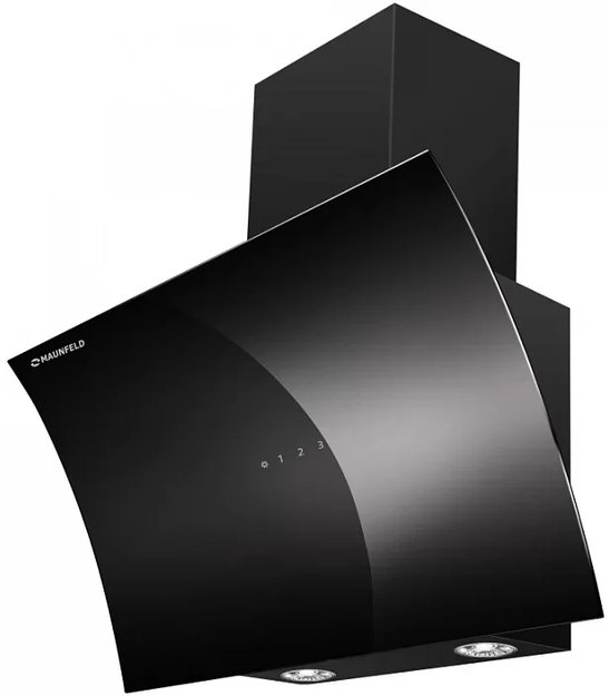 Вытяжка Maunfeld BLAST 60 Black Glass Black (фото 1) Вытяжка Maunfeld BLAST 60 Black Glass Black (preview 1)