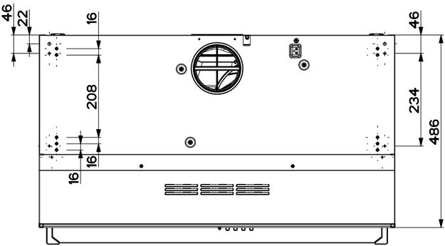 Встраиваемая вытяжка Faber 741 PB X A60 300.0557.515 (фото 3) Встраиваемая вытяжка Faber 741 PB X A60 300.0557.515 (preview 3)