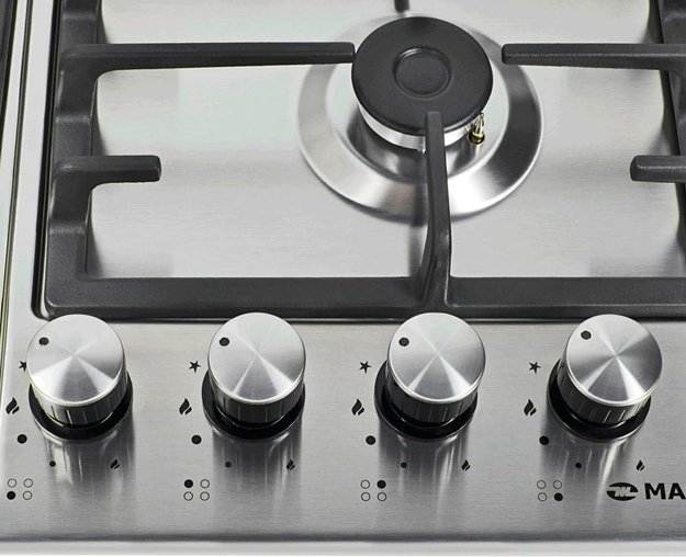 Газовая варочная панель MAUNFELD EGHS.64.33CS/G (фото 4) Газовая варочная панель MAUNFELD EGHS.64.33CS/G (preview 4)