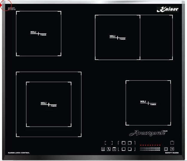 Независимая варочная панель Kaiser KCT 6512 F Avant (preview 1)