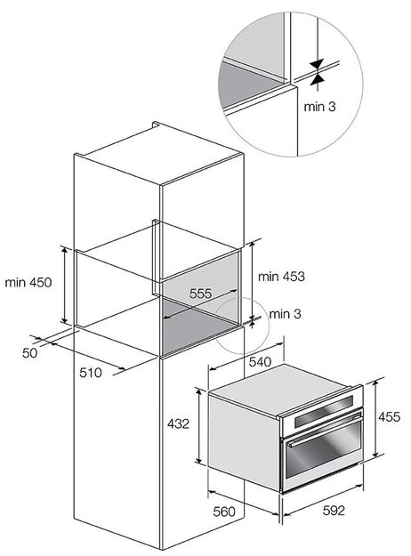 Встраиваемый винный шкаф Fulgor Milano FWC 4522 TC X S (фото 4) Встраиваемый винный шкаф Fulgor Milano FWC 4522 TC X S (preview 4)