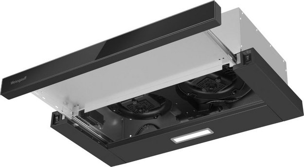 Встраиваемая вытяжка Weissgauff TEL 600 2M Black Glass (preview 3)
