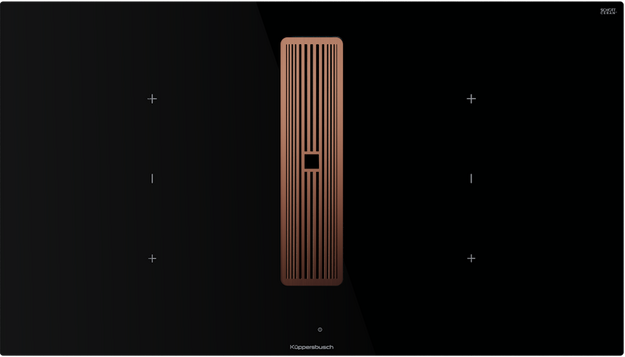 Индукционная варочная панель с вытяжкой Kuppersbusch KMI 9350.0 SR Copper (preview 1)