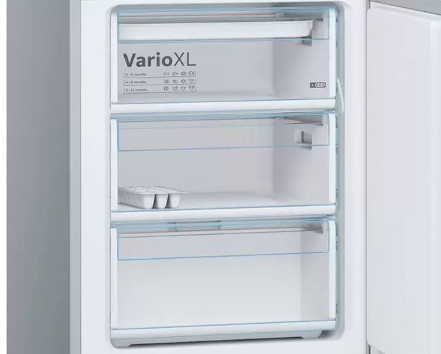 Холодильник с нижней морозильной камерой BOSCH KGE39XL21R (фото 6) Холодильник с нижней морозильной камерой BOSCH KGE39XL21R (preview 6)