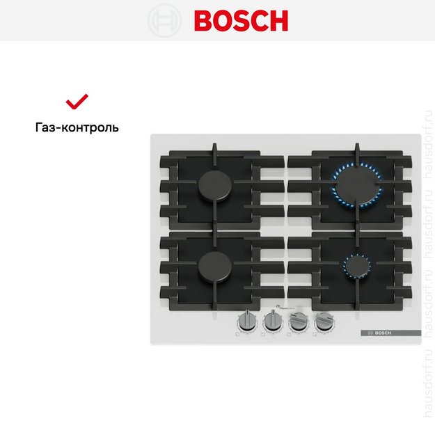 Газовая варочная панель Bosch PPP6A2I40R (preview 7)