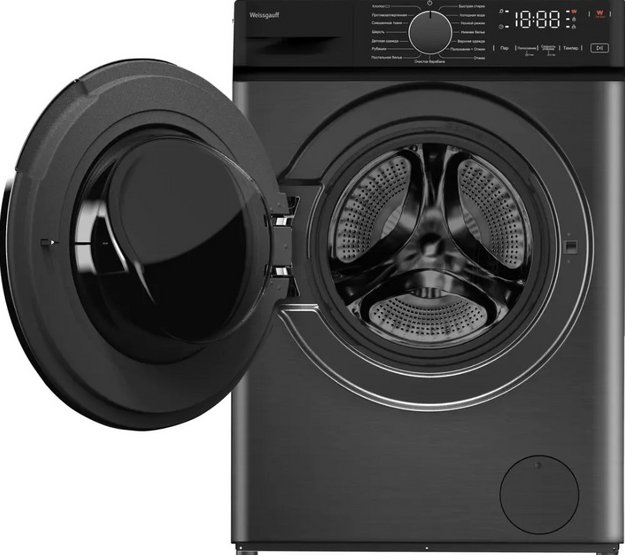 Стиральная машина Weissgauff WM 4627 Touch Inverter Steam Grey (preview 2)