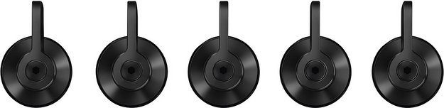 Набор ручек для варочных поверхностей Smeg Classica 5MP3MB (preview 1)