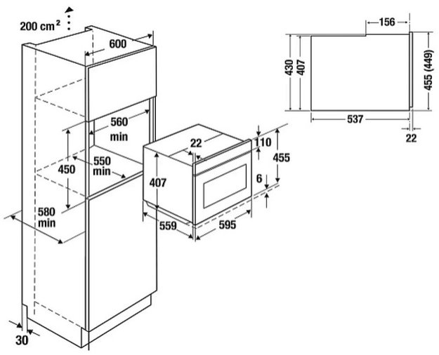 Компактный духовой шкаф с микроволнами Kuppersbusch CBM 6550.0 G2 (фото 4) Компактный духовой шкаф с микроволнами Kuppersbusch CBM 6550.0 G2 (preview 4)