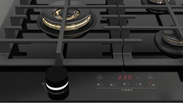 Варочная панель Fulgor Milano FCLH 905 G T WK BK (фото 5) Варочная панель Fulgor Milano FCLH 905 G T WK BK (preview 5)