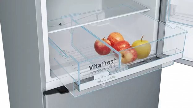 Холодильник с нижней морозильной камерой BOSCH KGE39XL21R (фото 5) Холодильник с нижней морозильной камерой BOSCH KGE39XL21R (preview 5)