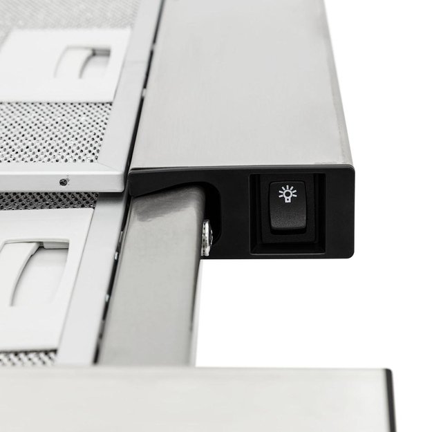 Встраиваемая вытяжка KRONA Kamilla slim 600 inox/inox (1 мотор) (фото 2) Встраиваемая вытяжка KRONA Kamilla slim 600 inox/inox (1 мотор) (preview 2)