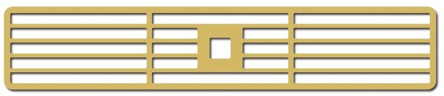 Декоративная решётка для варочных панелей Kuppersbusch DK 8594 (preview 1)