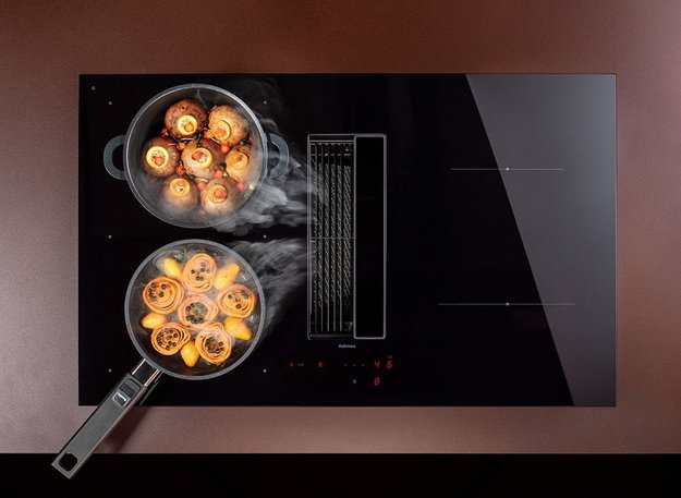 Варочная панель с вытяжкой Falmec ZERO 84 VETRO NERO (фото 6) Варочная панель с вытяжкой Falmec ZERO 84 VETRO NERO (preview 6)