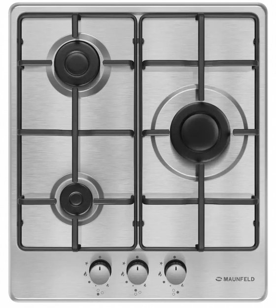 Газовая варочная панель MAUNFELD EGHS.43.3STS-ES (фото 2) Газовая варочная панель MAUNFELD EGHS.43.3STS-ES (preview 2)