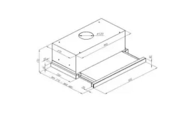 Встраиваемая кухонная вытяжка MAUNFELD VS Light Glass 60 белое стекло (фото 8) Встраиваемая кухонная вытяжка MAUNFELD VS Light Glass 60 белое стекло (preview 8)