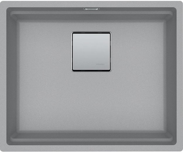 Мойка Franke Kubus 2 KNG 110-52 серый камень (фото 1) Мойка Franke Kubus 2 KNG 110-52 серый камень (preview 1)