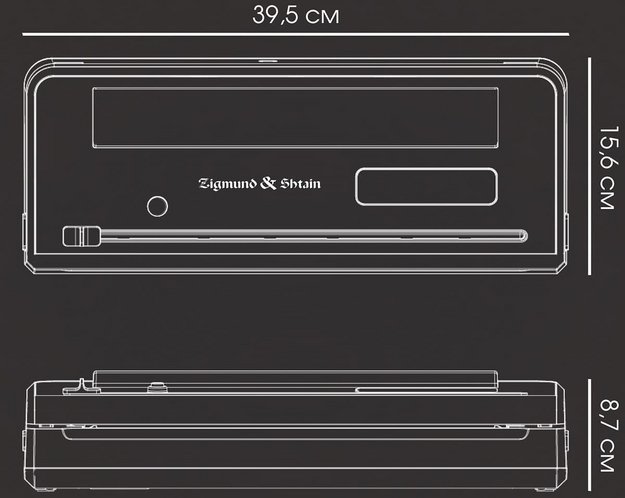 Вакуумный упаковщик Zigmund Shtain Kuchen-Profi VS‑515 (preview 15)