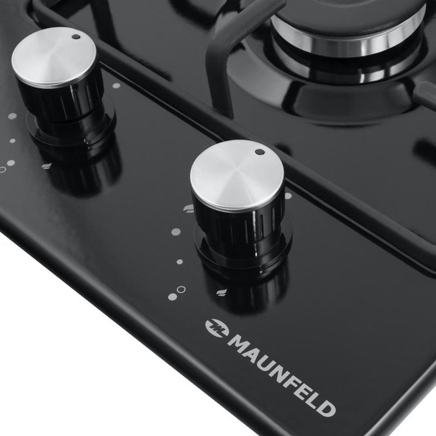 Газовая варочная панель MAUNFELD EGHE.32.3EB\G (фото 2) Газовая варочная панель MAUNFELD EGHE.32.3EB\G (preview 2)