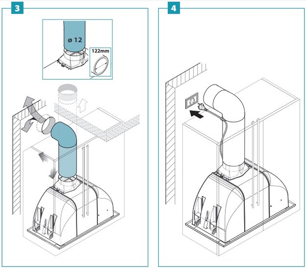 Встраиваемая вытяжка Falmec BUILT-IN BURANO 50 INOX (фото 2) Встраиваемая вытяжка Falmec BUILT-IN BURANO 50 INOX (preview 2)