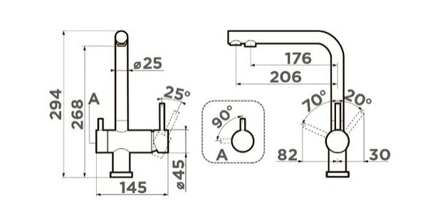 Комплект Omoikiri NAGANO-P + PURE DROP LITE ES (preview 4)