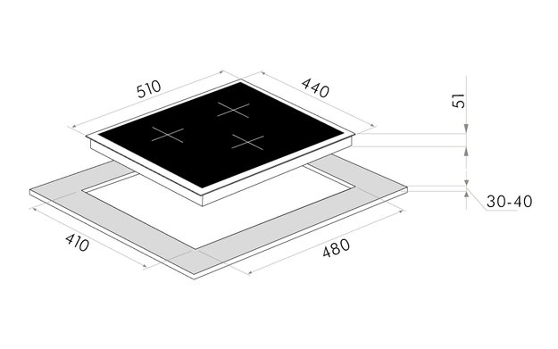 Газовая варочная панель MAUNFELD EGHE.43.33CBG.R\G (фото 21) Газовая варочная панель MAUNFELD EGHE.43.33CBG.R\G (preview 21)