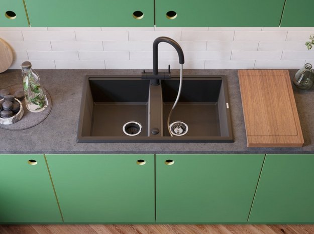 Мойка Omoikiri TEDORI 86-2 BL (preview 3)