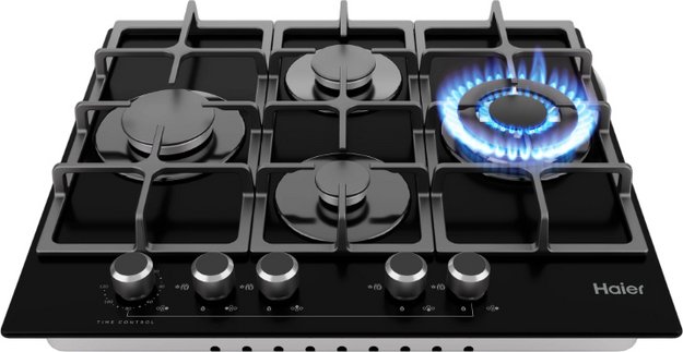 Газовая варочная панель Haier HHX-G64CWMB (preview 4)