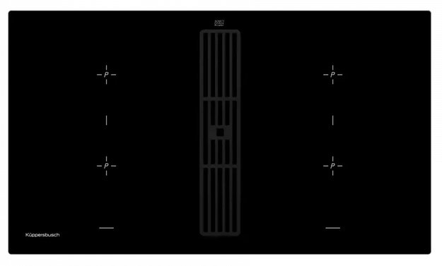 Индукционная варочная панель с вытяжкой Kuppersbusch KMI 9850.0 SR (preview 1)
