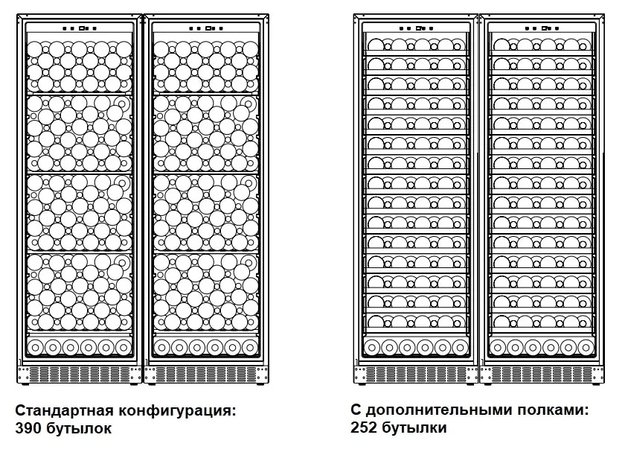 Винный шкаф Dometic B195S Double Basic (фото 2) Винный шкаф Dometic B195S Double Basic (preview 2)