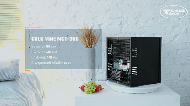 Винный шкаф Cold Vine C66-WM1-BAR (Classic) (video 1)