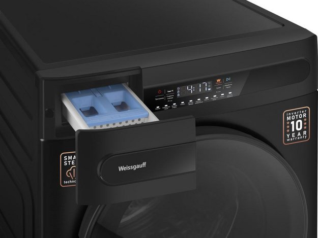 Стиральная машина Weissgauff WMD 46148 DC Inverter Steam Black (preview 7)