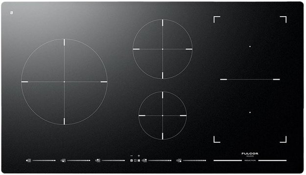Варочная панель Fulgor Milano FSH 905 ID TS BK (фото 1) Варочная панель Fulgor Milano FSH 905 ID TS BK (preview 1)