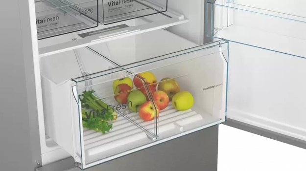 Холодильник с нижней морозильной камерой BOSCH KGN39XI28R (фото 6) Холодильник с нижней морозильной камерой BOSCH KGN39XI28R (preview 6)