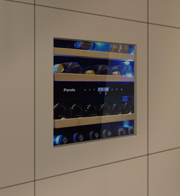 Встраиваемый винный шкаф Pando PVMA 60-25 PAR (фото 1) Встраиваемый винный шкаф Pando PVMA 60-25 PAR (preview 1)