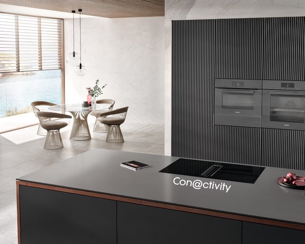 Варочная панель со встроенной вытяжкой Miele KMDA 7676 FL-U (preview 4)