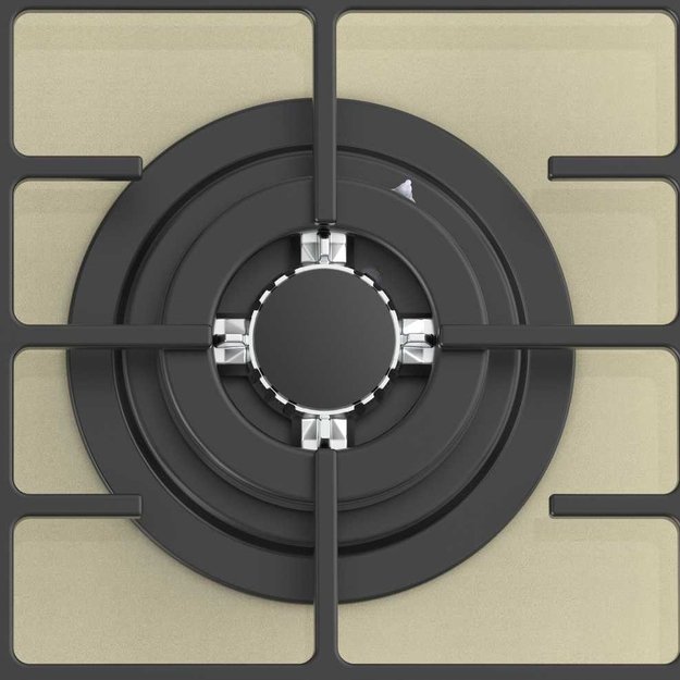 Газовая стеклянная варочная панель Korting HGG 4825 CTB (фото 2) Газовая стеклянная варочная панель Korting HGG 4825 CTB (preview 2)