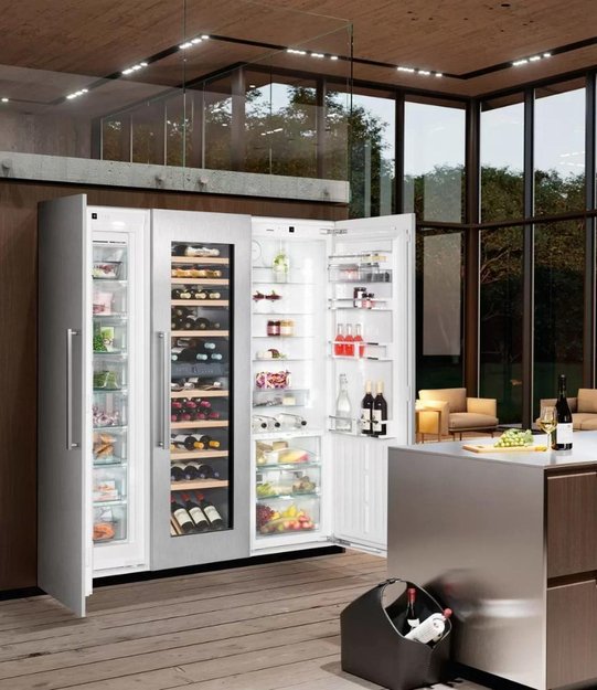 Встраиваемый холодильник Side-by-Side Liebherr SBSWdf 99I5 BioFresh NoFrost (фото 8) Встраиваемый холодильник Side-by-Side Liebherr SBSWdf 99I5 BioFresh NoFrost (preview 8)