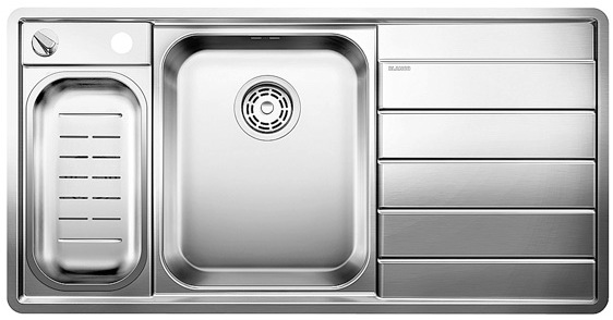 Мойка Blanco Axis 6 II S-IF Steamer Edition крыло справа нержавеющая сталь (фото 1) Мойка Blanco Axis 6 II S-IF Steamer Edition крыло справа нержавеющая сталь (preview 1)