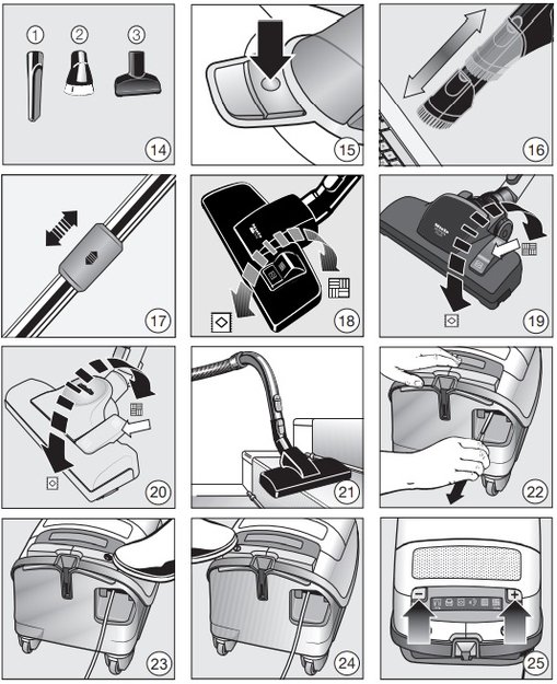Пылесос Miele SGDA3 Complete C3 Select графитовый серый (фото 3) Пылесос Miele SGDA3 Complete C3 Select графитовый серый (preview 3)