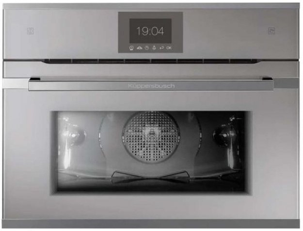 Компактный духовой шкаф с паром Kuppersbusch CBD 6550.0 G3 Silver Chrome (фото 1) Компактный духовой шкаф с паром Kuppersbusch CBD 6550.0 G3 Silver Chrome (preview 1)