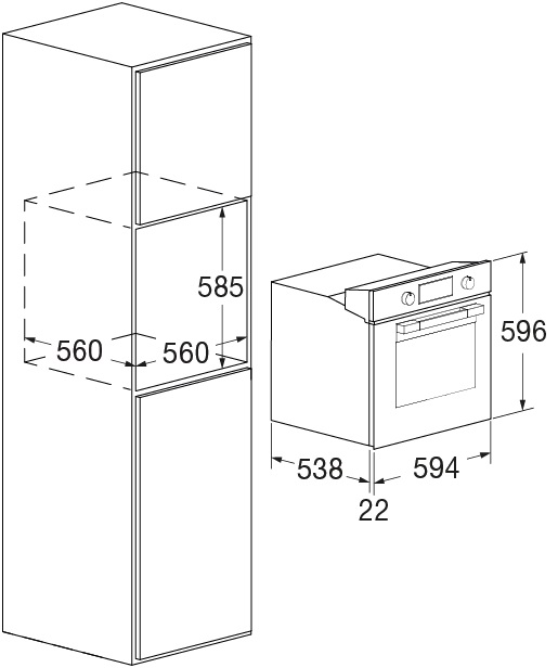 Духовой шкаф Fulgor Milano FQO 6009 MT BK (preview 7)