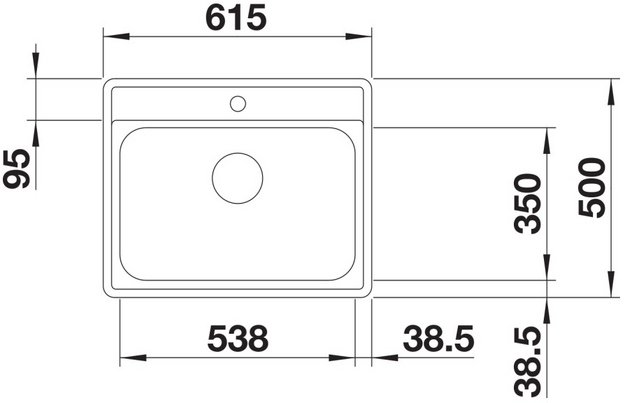 Мойка BLANCO LEMIS 6-IF нержавеющая сталь (preview 3)