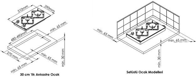Газовая варочная панель-домино Kuppersberg FS 32 X (preview 5)