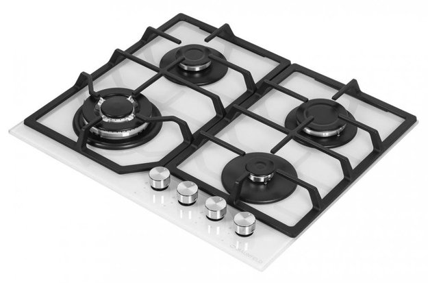Газовая варочная панель MAUNFELD EGHG.64.43CW\G (фото 4) Газовая варочная панель MAUNFELD EGHG.64.43CW\G (preview 4)