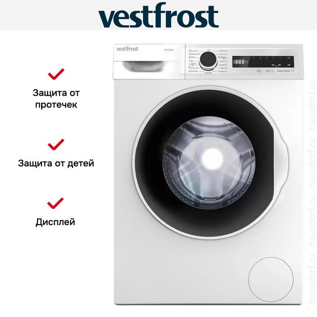Стиральная машина Vestfrost VF6T2S100W (preview 2)