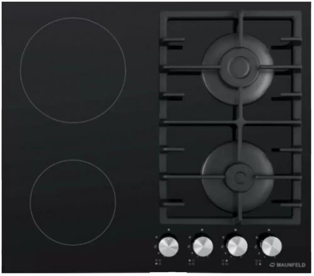 Комбинированная варочная панель MAUNFELD EEHG.642VC.3CB/KG (фото 1) Комбинированная варочная панель MAUNFELD EEHG.642VC.3CB/KG (preview 1)