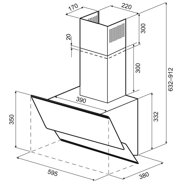 Вытяжка Krona IRMA A 600 white S (фото 16) Вытяжка Krona IRMA A 600 white S (preview 16)