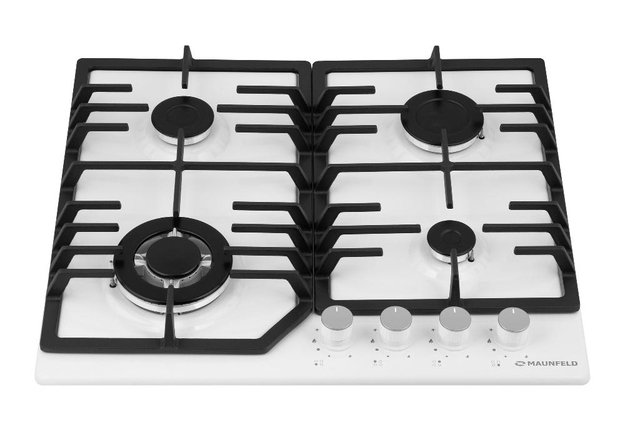 Газовая варочная панель MAUNFELD EGHE.64.43CW/G (фото 3) Газовая варочная панель MAUNFELD EGHE.64.43CW/G (preview 3)