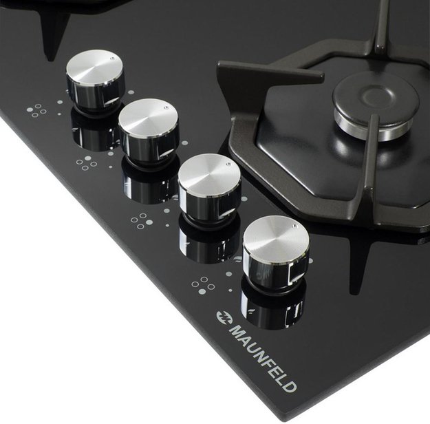 Газовая варочная панель MAUNFELD EGHG.64.2CB\G (фото 4) Газовая варочная панель MAUNFELD EGHG.64.2CB\G (preview 4)