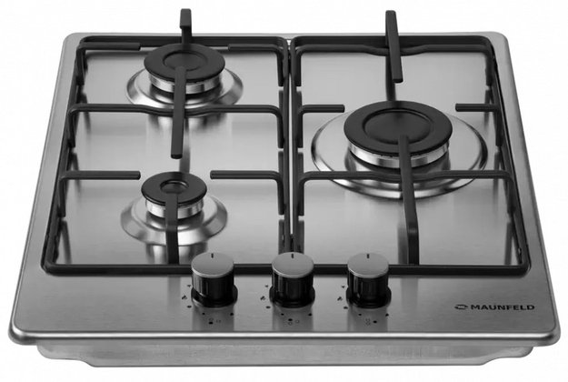 Газовая варочная панель MAUNFELD EGHS.43.3STS-ES (фото 3) Газовая варочная панель MAUNFELD EGHS.43.3STS-ES (preview 3)